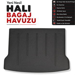 Mercedes GLA Halı Bagaj Havuzu (2014-2021 Arası) (X156)