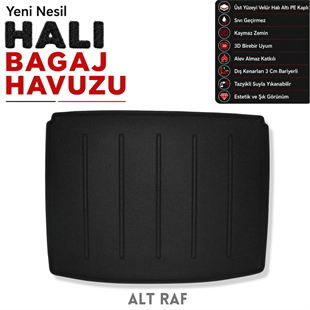 Kia EV3 Halı Bagaj Havuzu (2024 ve Sonrası)