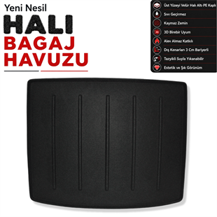 BYD Atto 3 Halı Bagaj Havuzu (2023 ve Sonrası)