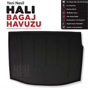 Renault Megane III HB Halı Bagaj Havuzu (2009-2016 Arası)