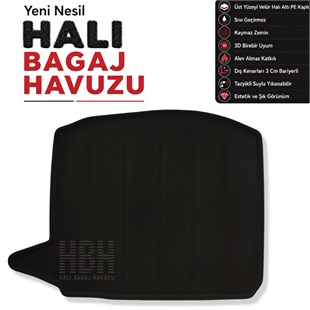 Renault Duster Halı Bagaj Havuzu Alt Zemin(2024 ve Sonrası)