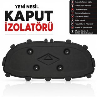 TOGG T10X Kaput İzolatörü 2023 ve Sonrası