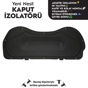 Opel Corsa F Motor Kaput Altı izolatörü (2020 Sonrası)