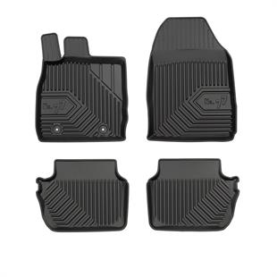 Ford Fiesta VI Sürücü taraf klips mesafesi 25,5cm 2008-2017 Arası Uyumulu Havuzlu Paspas