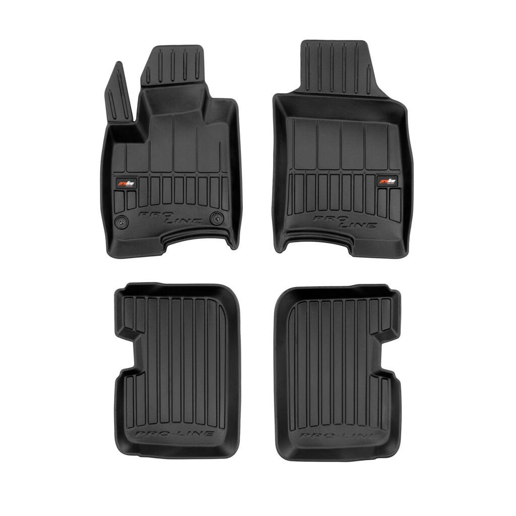Fiat Panda III Hatchback, except hybrid 2011+ Sonrası Uyumulu Havuzlu Paspas