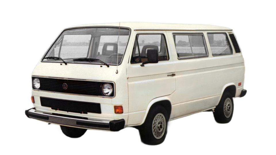 Volkswagen Transporter T3 Van, ön kabin 1979-1992 Arası Uyumulu Kauçuk Paspas