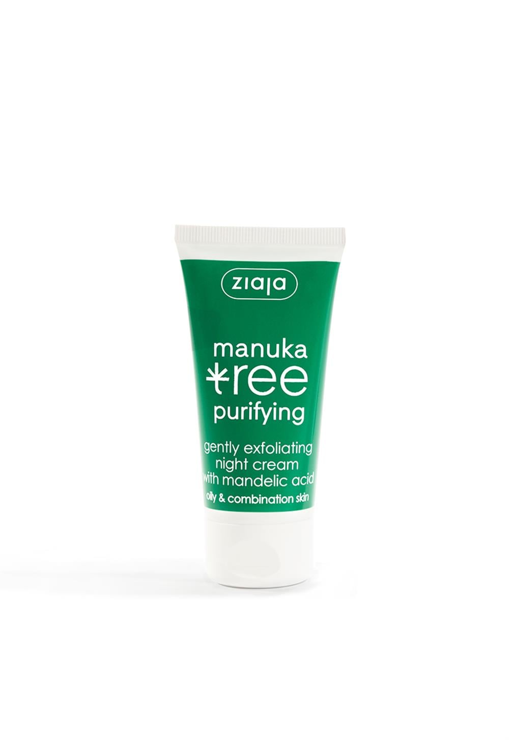 Manuka %3 Badem Asitli  & Peeling Etkili Gece Kremi 50 ml