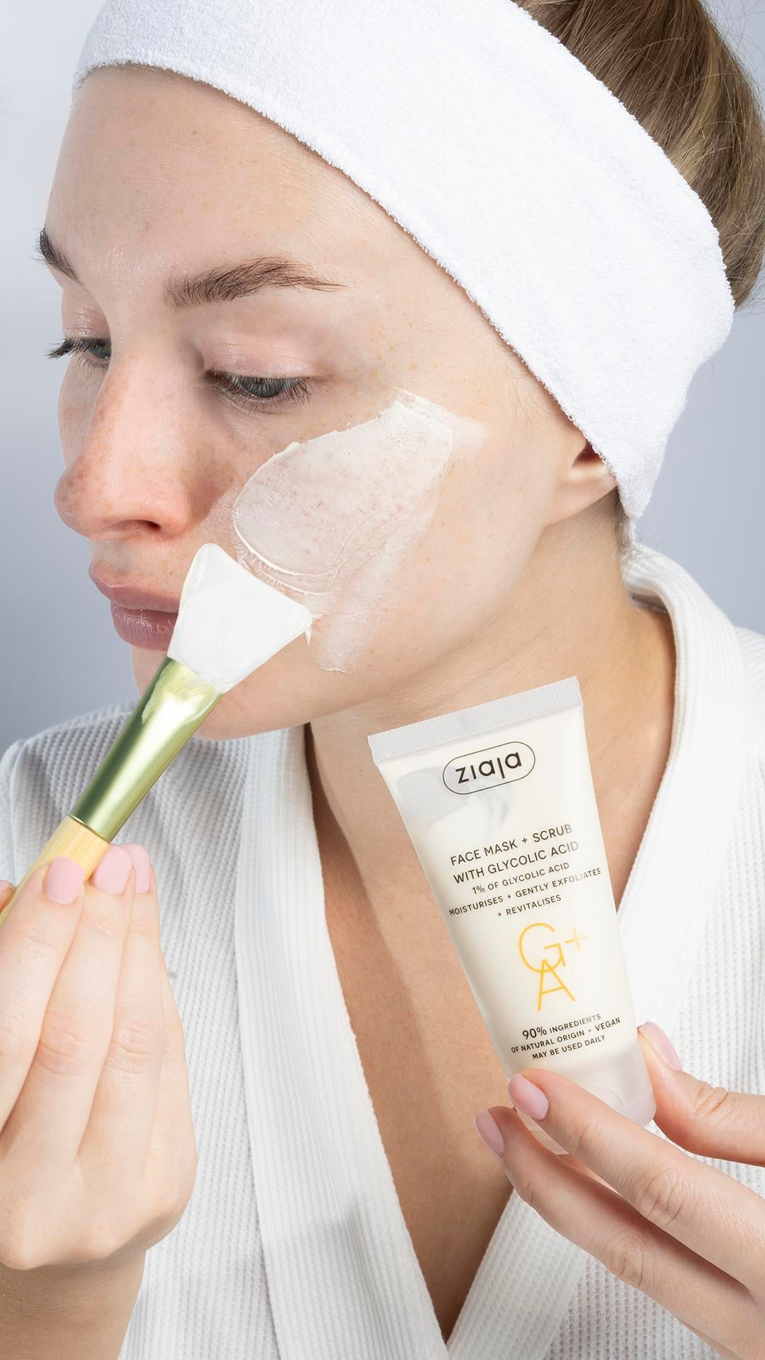 Glikolik Asitli GA+ Yüz Peelingi & Maskesi 55 ml
