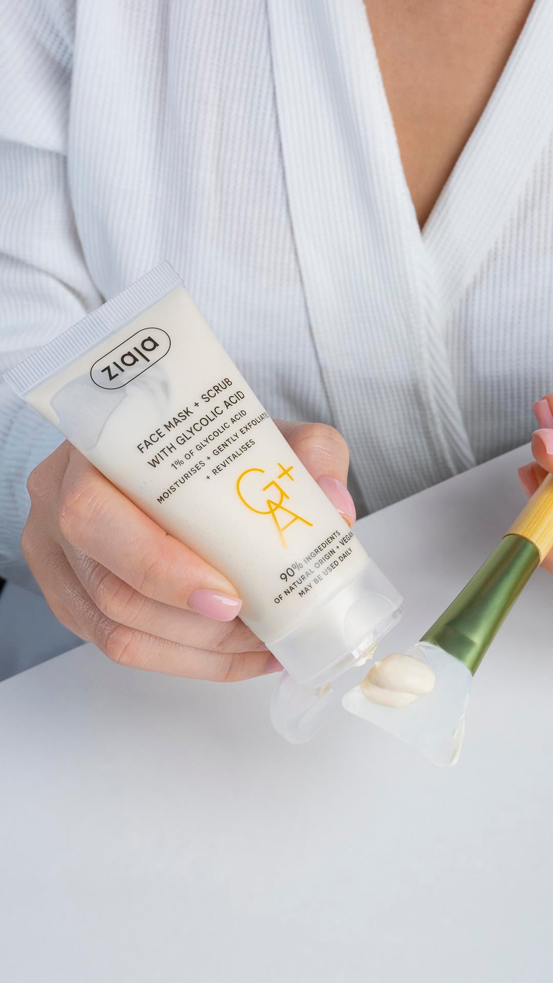 Glikolik Asitli GA+ Yüz Peelingi & Maskesi 55 ml