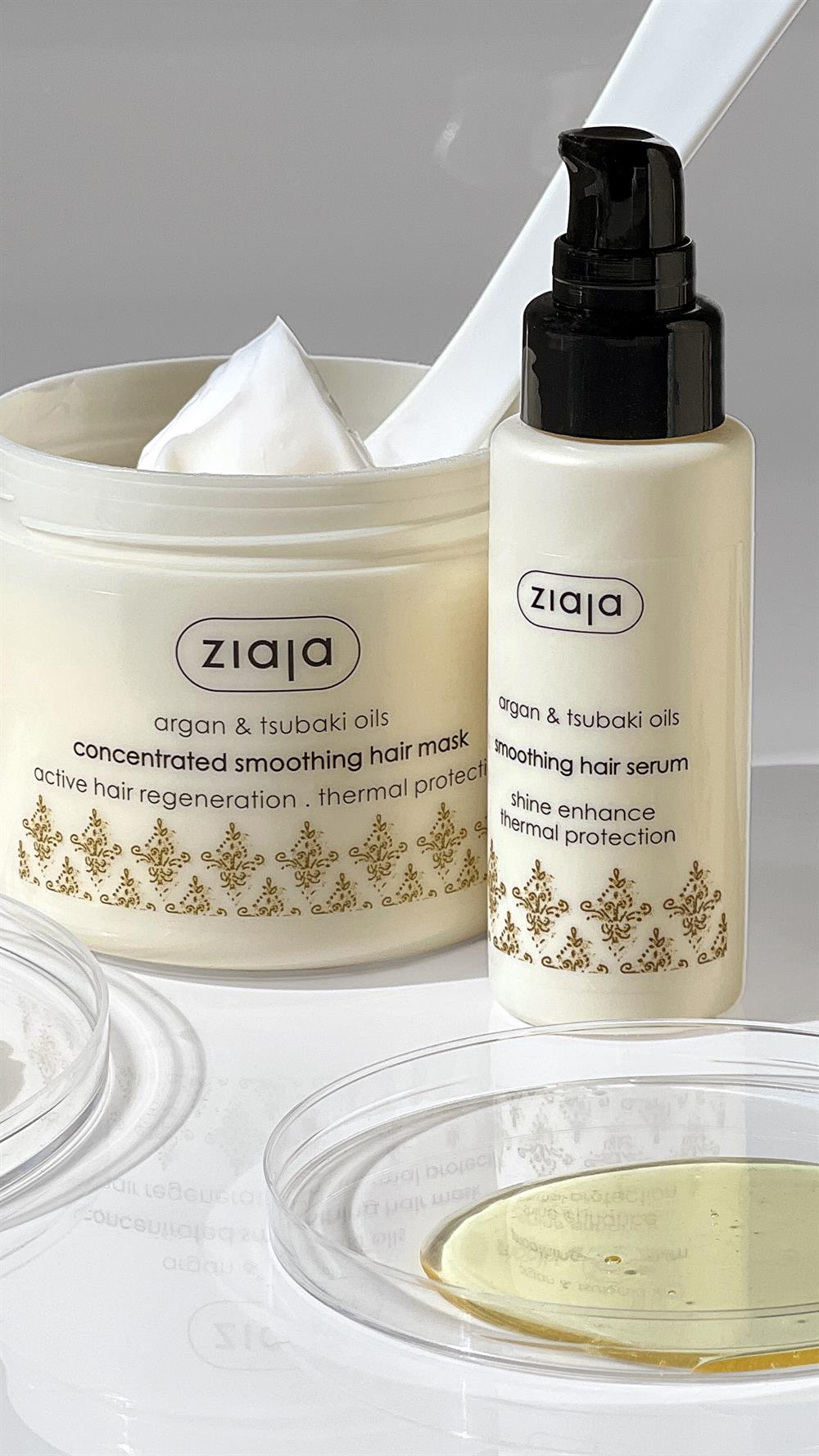 Argan & Tsubaki Yağı Konsantre Pürüzsüzleştirici Saç Maskesi 200 ml
