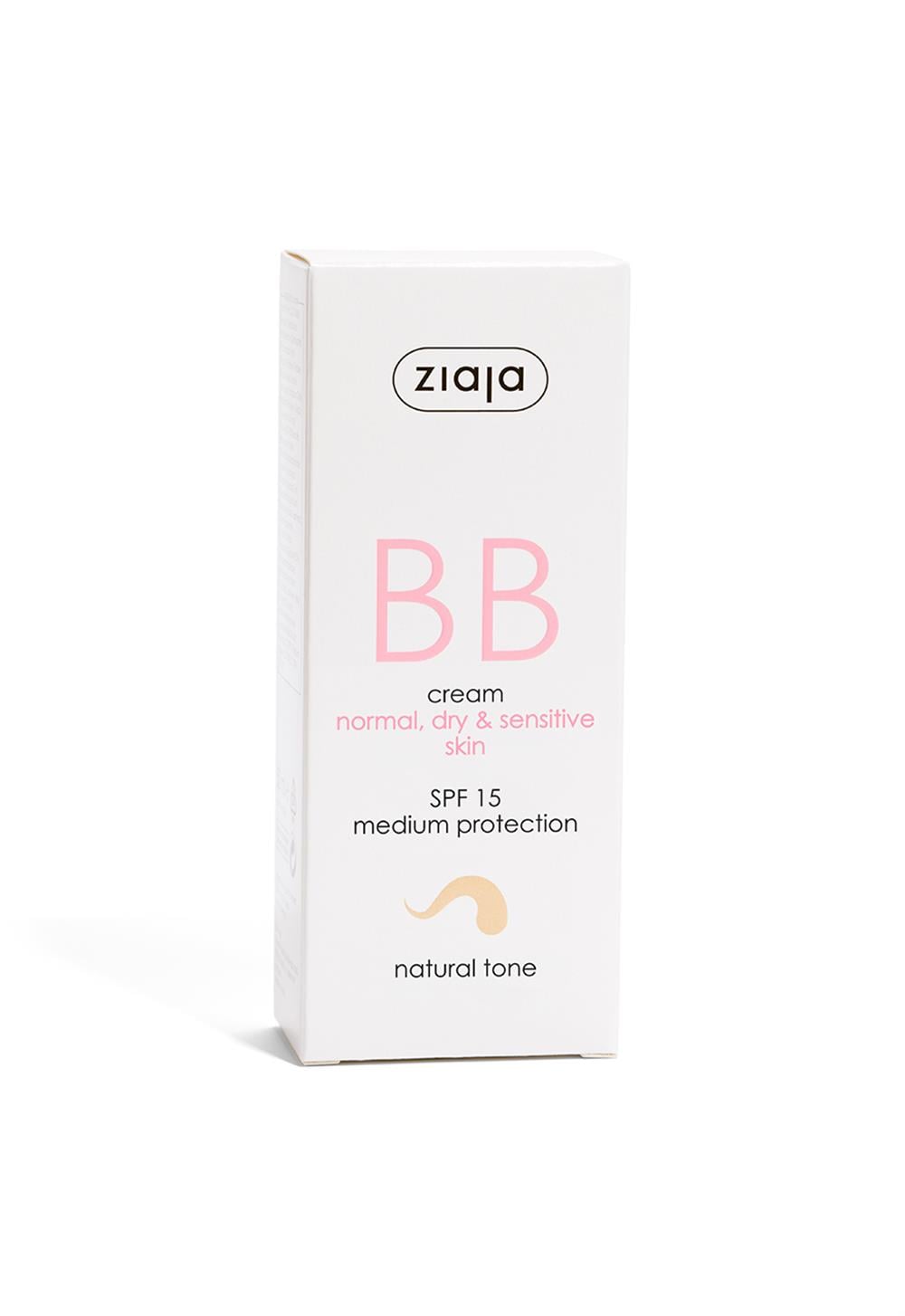 BB Krem Normal, Kuru ve Hassas Ciltler İçin Doğal Ton SPF 15 50 ml