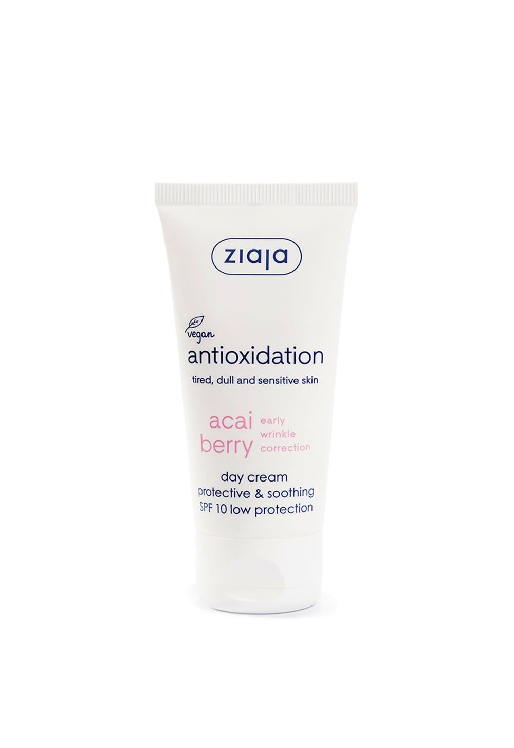 Acai Berry Gündüz Kremi SPF 10 Koruyucu & Yatıştırıcı 50 ml