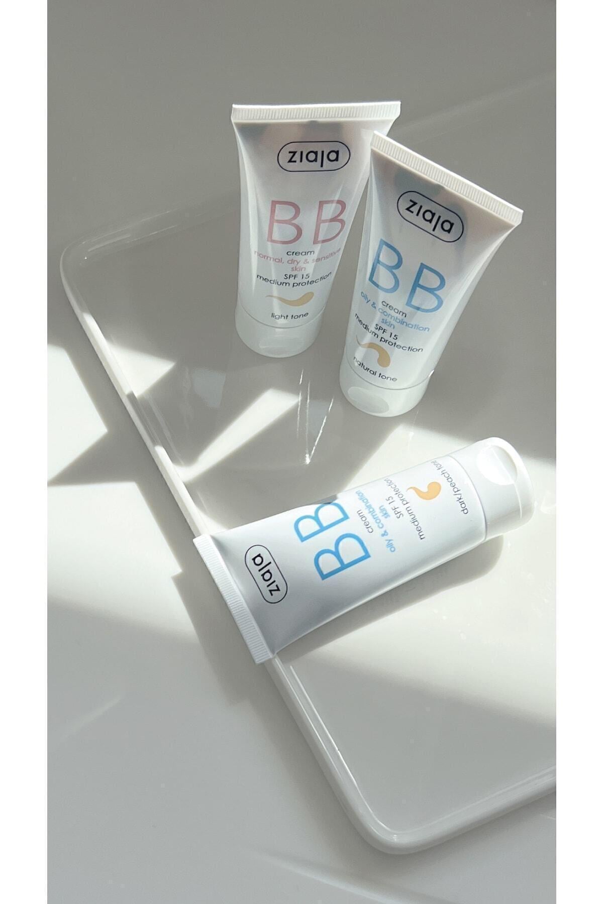BB Krem Yağlı ve Karma Ciltler İçin - Doğal Ton SPF 15 50 ml  - Outlet