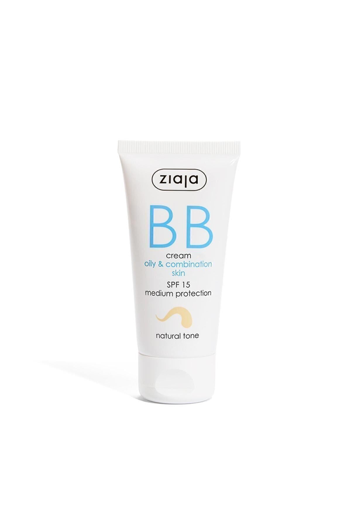 BB Krem Yağlı ve Karma Ciltler İçin - Doğal Ton SPF 15 50 ml  - Outlet
