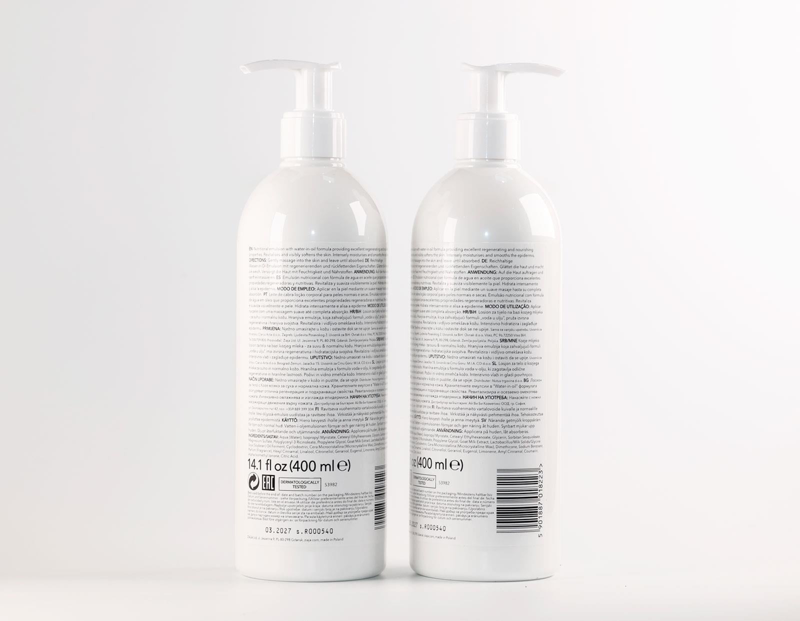Keçi Sütü Besleyici Vücut Losyonu 400 ml