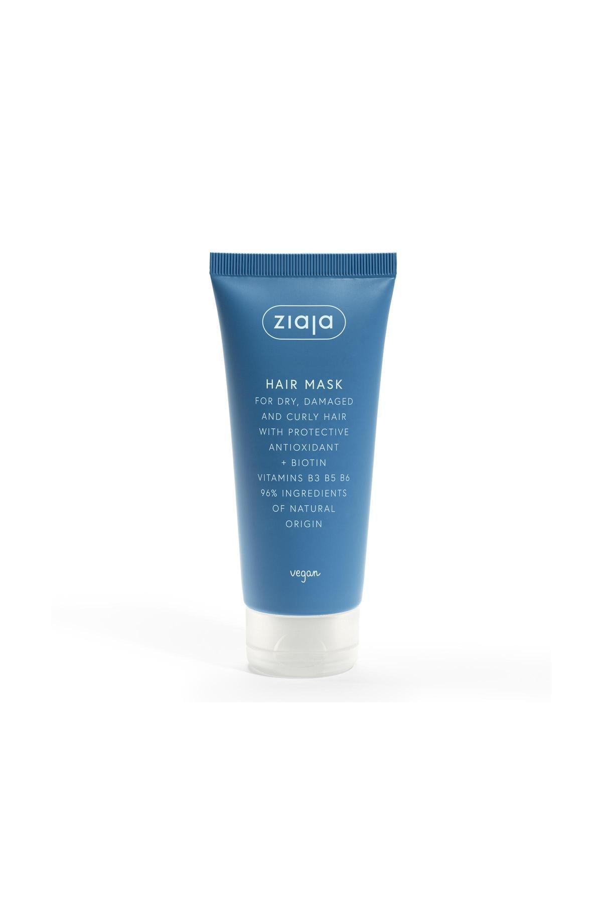 ZIAJASHOP - Ziaja - Onarıcı Saç Maskesi – Kuru, Yıpranmış ve Kıvırcık Saçlar İçin – 100 ml