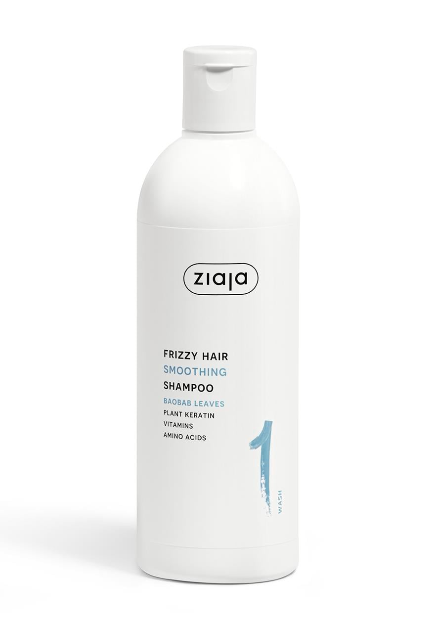 PLANT ESSENTIALS Baobab Yaprakları Özlü Düzleştirici Şampuan – Kabarık Saçlar İçin 400 ml