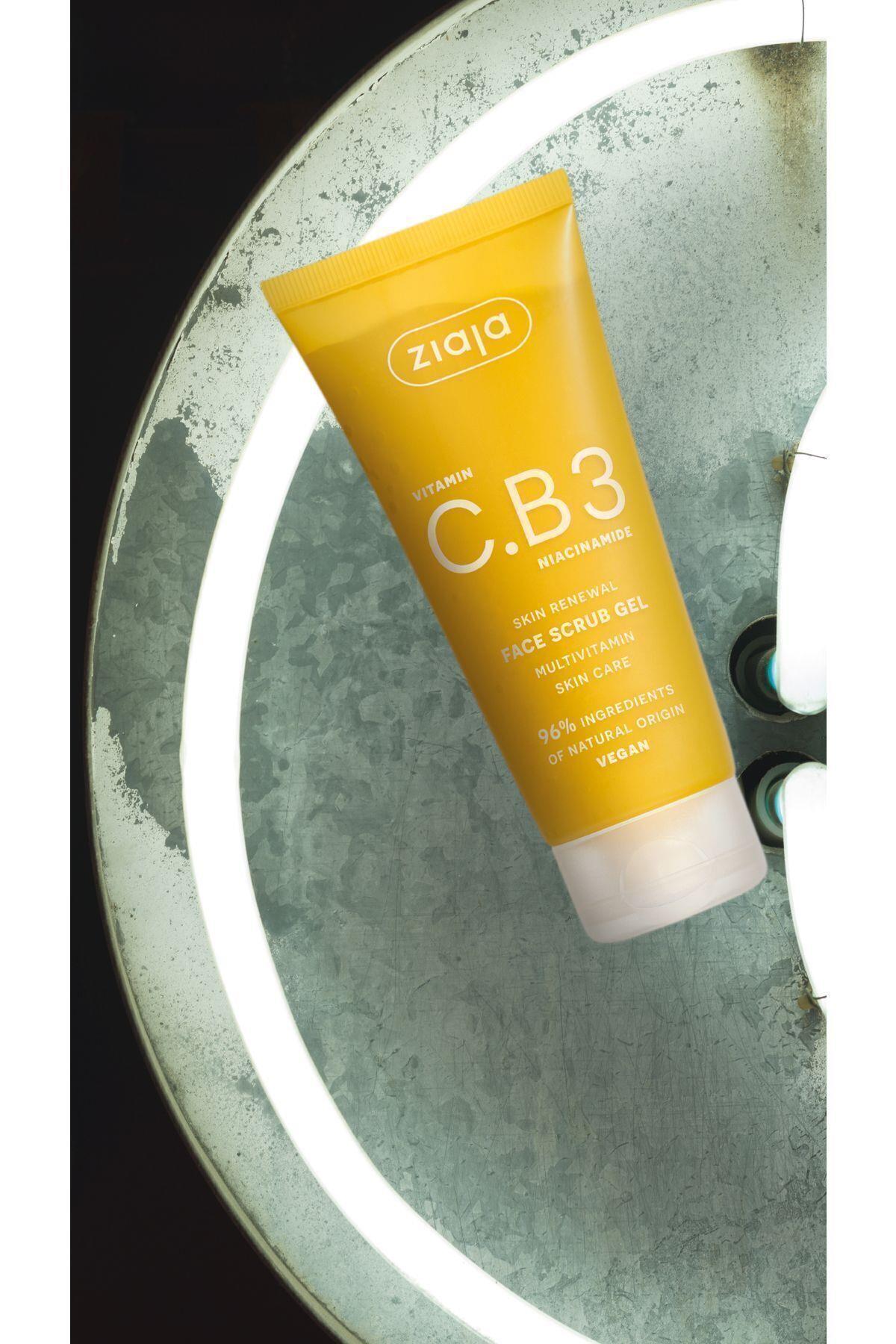 Vitamin C + B3 Peeling Scrub Jel 100 ml – Ton Eşitleyici & Aydınlatıcı - Outlet
