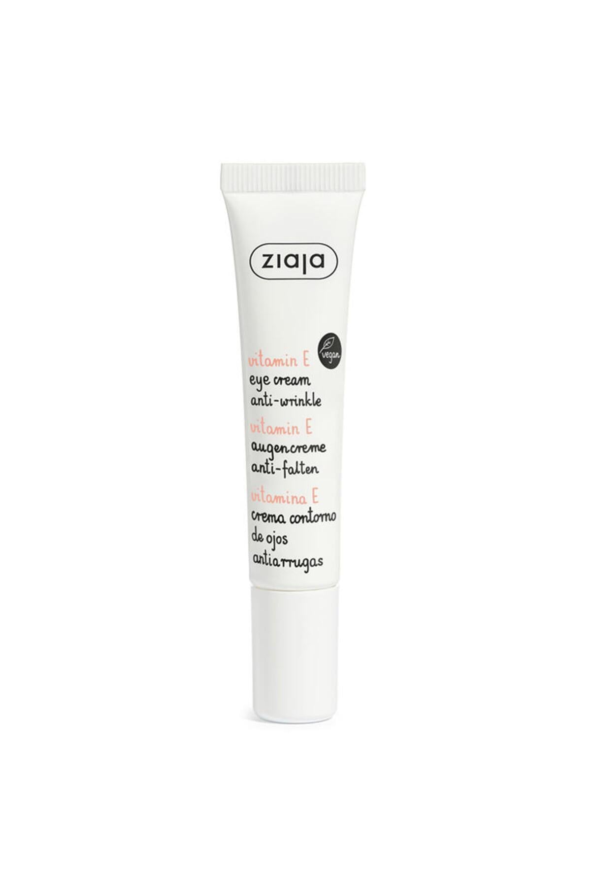 ZIAJASHOP - Ziaja - Vitamin E Göz Çevresi Kremi 15 ml – Antioksidan & Nemlendirici