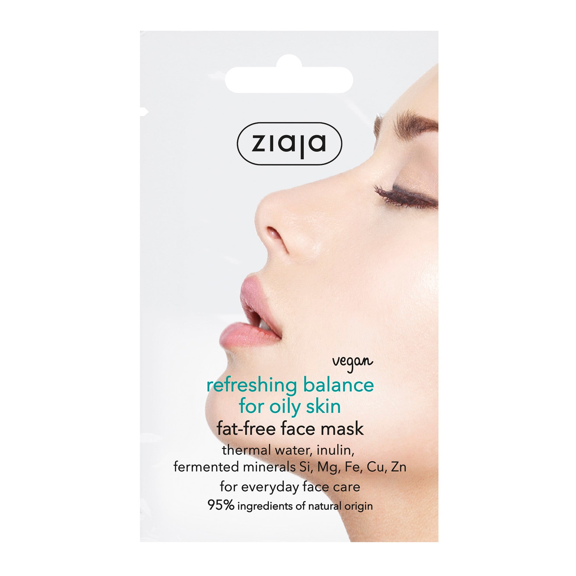ZIAJASHOP - Ziaja - Ziaja Ferahlatıcı Dengeleyici Yağsız Yüz Maskesi 7 ml (5'li Set)