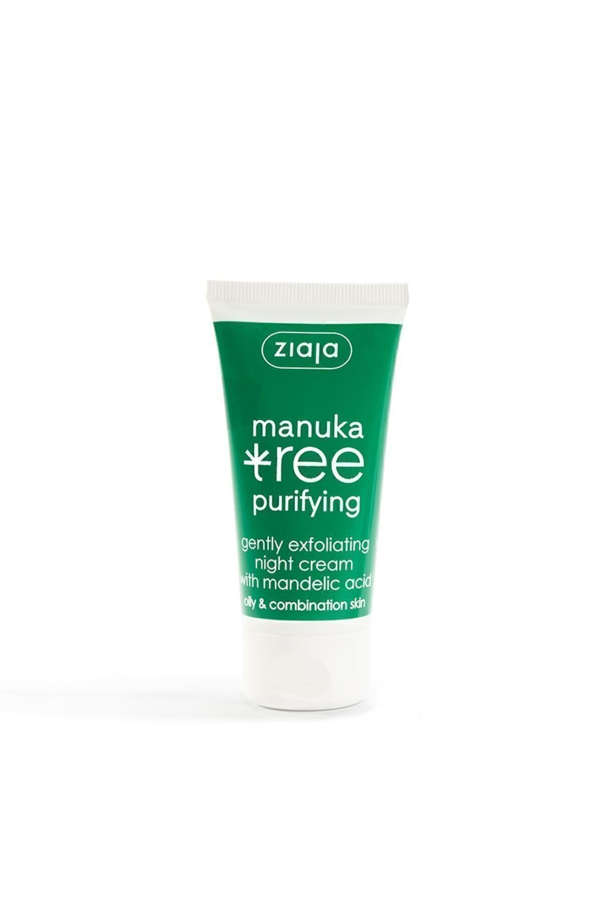 ZIAJASHOP - Ziaja - Ziaja Manuka %3 Mandelik Asitli Gece Kremi 50 ml – Mikro-Peeling ve Aydınlatma
