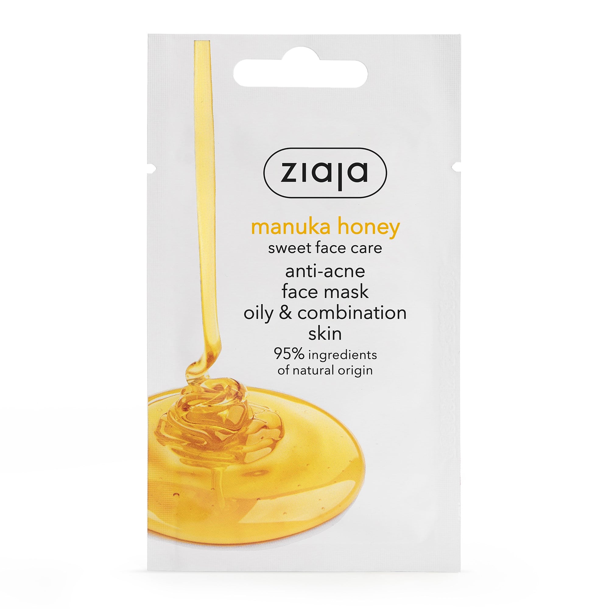 ZIAJASHOP - Ziaja - Ziaja Manuka Ballı Anti-Akne Yüz Maskesi 7 ml (5'li Set)