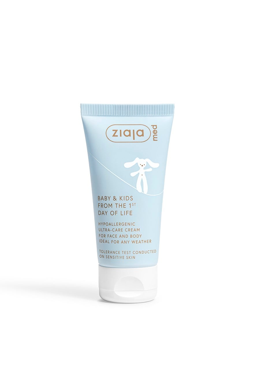 ZIAJASHOP - Ziaja - Ziaja Med Bebek & Çocuk Yüz ve Vücut Kremi 50 ml