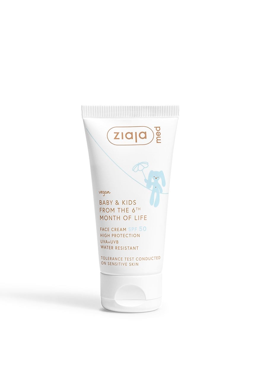 ZIAJASHOP - Ziaja - Ziaja Med Bebek & Çocuk Yüz Kremi SPF50 50 ml
