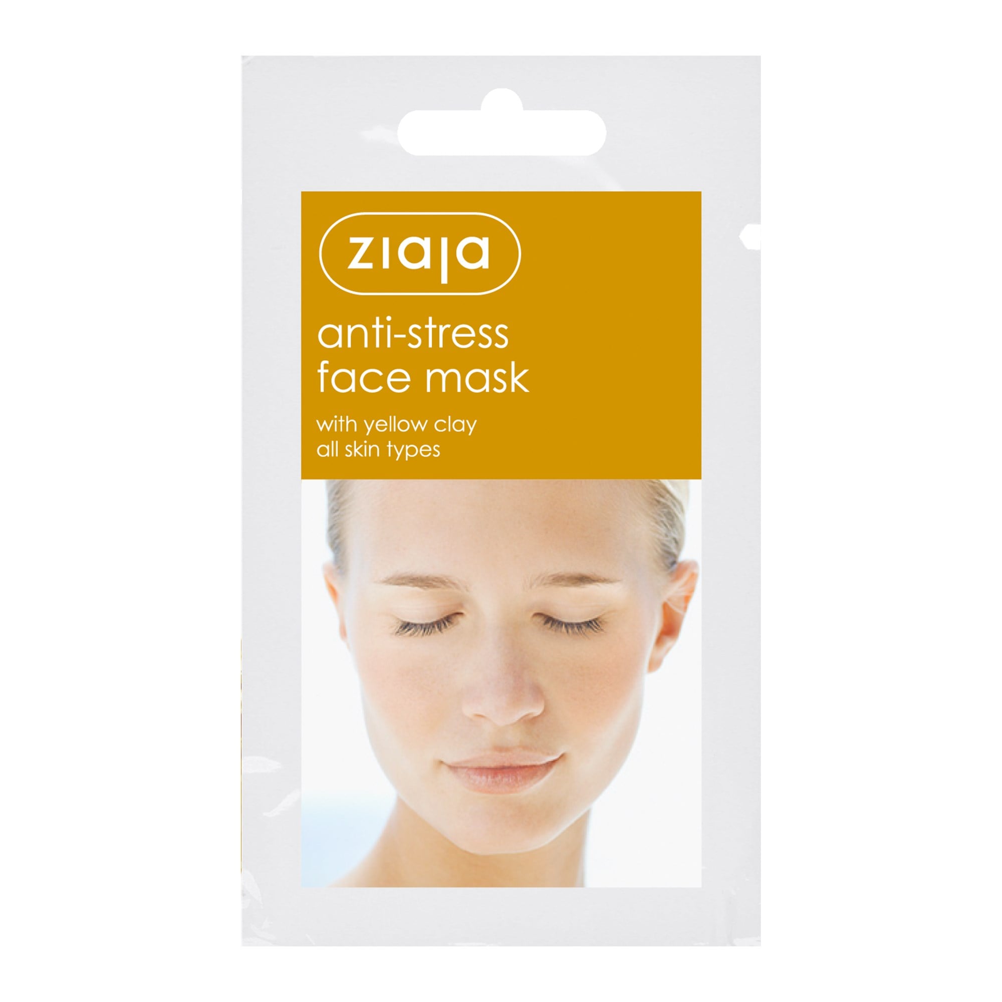 ZIAJASHOP - Ziaja - Ziaja Sarı Kil İçeren Strese Karşı Yüz Maskesi 7 ml (5'li Set)