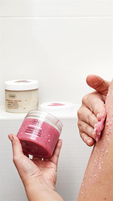 Marshmallow Şekerli Vücut Scrub Peelingi