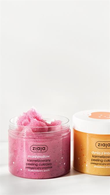 Marshmallow Şekerli Vücut Scrub Peelingi