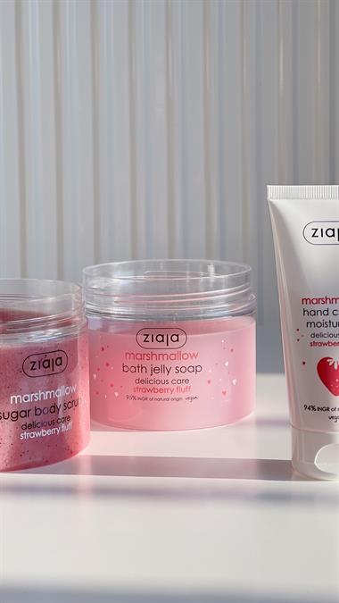 Marshmallow Şekerli Vücut Scrub Peelingi