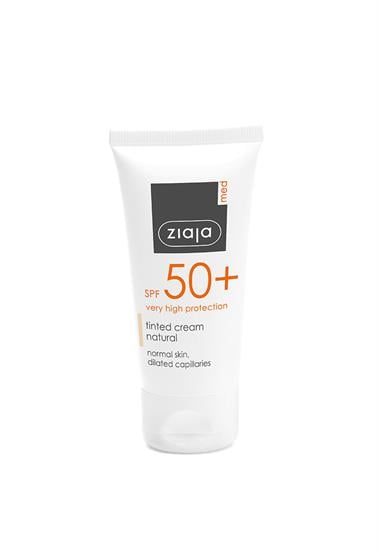 Ziaja Med Sun Yüz Kremi Spf 50+ Doğal Ton  50 ml