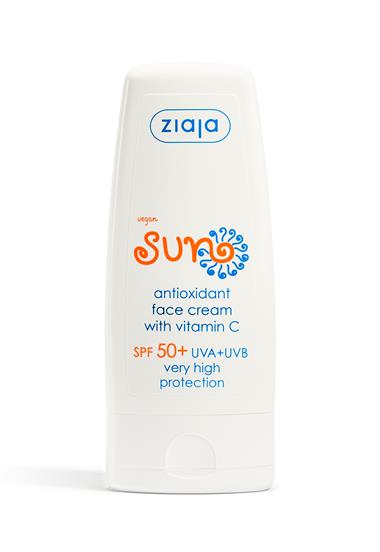 Ziaja - SUN C vitamini antioksidan yüz kremi SPF 50+