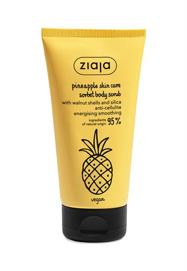 Ananas Şekerli Vücut Peelingi Enerji Verici ve Pürüzsüzleştirici 160 ml