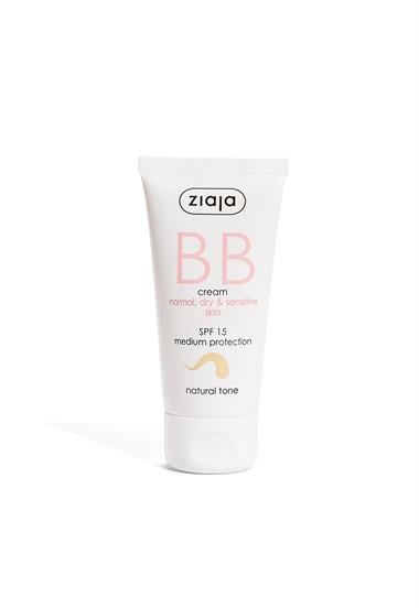 BB Krem Normal, Kuru ve Hassas Ciltler İçin Doğal Ton SPF15 50 ml