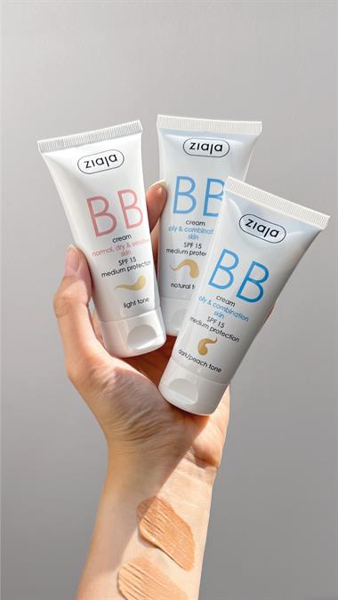 BB Kremi Yağlı ve Karma Ciltler İçin Açık Ton SPF15 50 ml