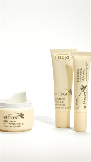 Safran Yağı Aydınlatıcı Etkili, Kırışıklık Giderici Gündüz Kremi SPF6 60+ YAŞ