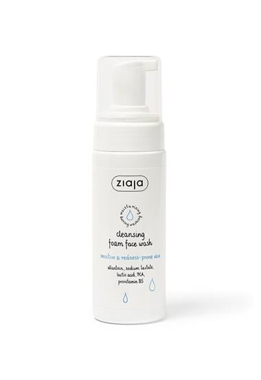 Hassas ve Kızarık Ciltler için Temizleme Köpüğü