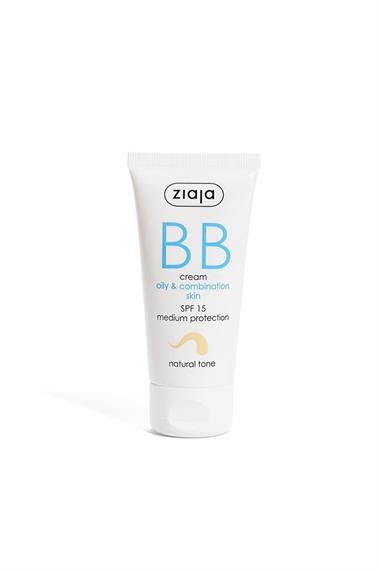 BB Krem Yağlı ve Karma Ciltler İçin - Doğal Ton SPF 15 50 ml  - Outlet