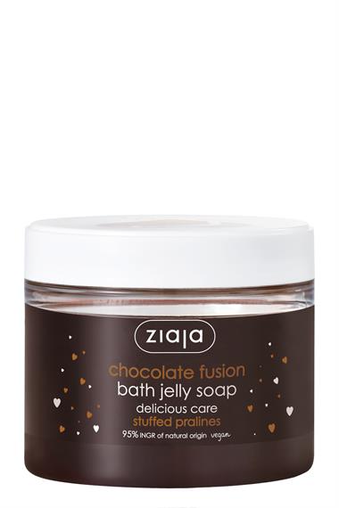 Çikolatalı Şeker Vücut Peelingi 300 ml + Çikolatalı Jel Banyo Sabunu 260 ml 2li Set