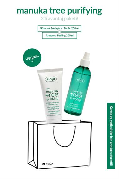 Manuka Gözenek Sıkılaştırıcı 2li Avantajlı Set - Sıkılaştırıcı Tonik 200ml + Arındırıcı Peeling 75ml