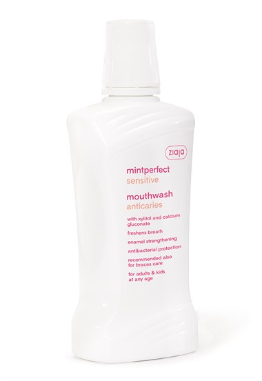 ZIAJASHOP - Ziaja - Mintperfect Sensitive Anticaries Mouthwash 500ml