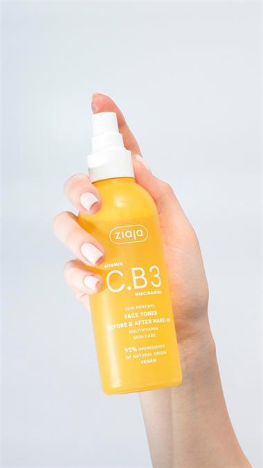 Vitamin C B3 Niacinamide Yüz Serumu 50 ml + Vitamin C.B3 Niacinamide Yüz Toniği Sprey 2li Set
