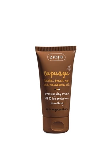 Ziaja Cupuacu SPF 10 Bronzlaştırıcı Gündüz Kremi 50 ml