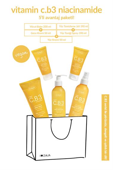 Ziaja ile Vitaminli Günler Vitamin C + B3 Niacinamide 5li Avantajlı Set