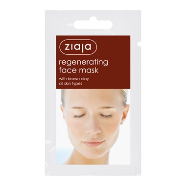 ZIAJASHOP - Ziaja - Ziaja Kahverengi Kil İçeren Yenileyici Yüz Maskesi 7 ml (5'li Set)