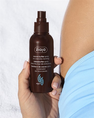 Ziaja Kakao Yağı Bronzlaştırıcı Vücut Spreyi 100 ml - Nemlendirici & Işıltı Veren Bakım Yağı