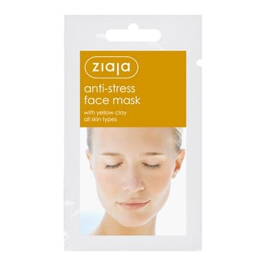 ZIAJASHOP - Ziaja - Ziaja Sarı Kil İçeren Strese Karşı Yüz Maskesi 7 ml (5'li Set)
