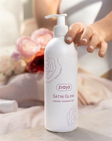 Ziaja Satin Glow Krem Duş Jeli 390 ml